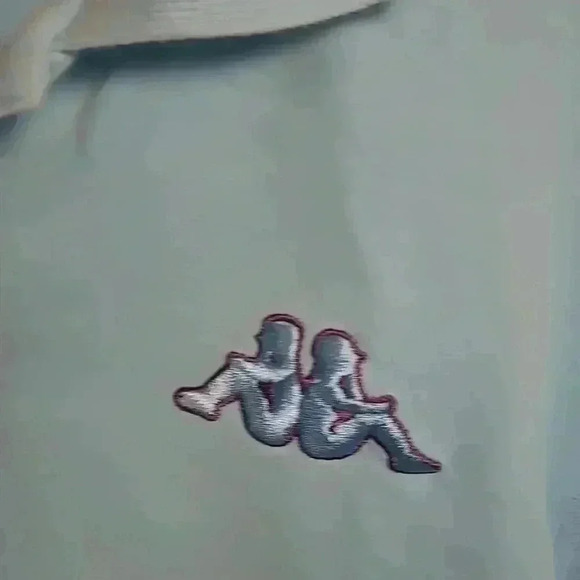 Kappa Polo Shirt Adult Extra Large Blue Purple Soccer Casual Rugby Mens - Picture 3 of 7